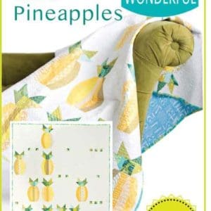 Mod Pineapples quilt pattern, QCR, quick curve ruler, sew kind of wonderful, curved piecing